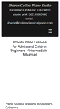 Mobile Screenshot of collinsclassicalpiano.com